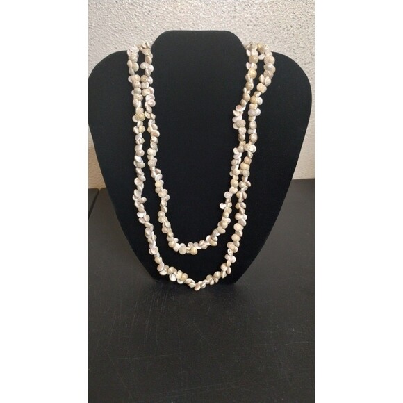 Set of Three Genuine Tiny Sea Shells Necklaces White Multi Color Hawaii - Picture 4 of 12